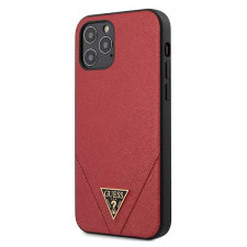 Guess GUHCP12LVSATMLRE iPhone 12 Pro Max 6,7" piros Saffiano keménytok tok és táska