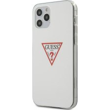 Guess GUHCP12MPCUCTLWH iPhone 12/12 Pro 6,1" Fehér Triangle Collection Keménytok (GUHCP12MPCUCTLWH) tok és táska