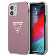 Guess GUHCP12SPCUMPTPI iPhone 12 mini 5,4&quot; rózsaszín Metallic Collection keménytok tok és táska