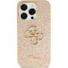 Guess GUHCP13LHG4SGD iPhone 13 Pro / 13 6.1" Arany Keménytok Glitter Script Big 4G (GUE003006)