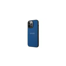 Guess GUHCP13LPSASBBL iPhone 13 Pro / 13 6.1 "kék szafiánszíj tok és táska