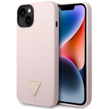 Guess GUHCP14SSLTGU iPhone 14 6.1 "lila kemény tok szilikon háromszög tok és táska