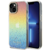Guess GUHCP15SHDECMI iPhone 15 6.1" sokszínű keménytok IML Faceted Mirror Disco Iridescent tükör