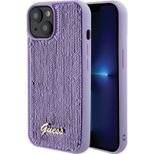Guess GUHCP15SPSFDGSU Sequin Script Metal Tok iPhone 13 / 14 / 15 - Lila (GUE003076) tok és táska
