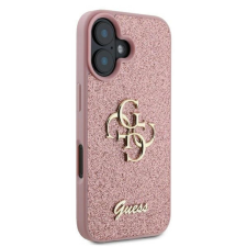 Guess GUHCP16MHG4SGP Fixed Glitter Big 4G tok iPhone 16 Plus - rózsaszín tok és táska
