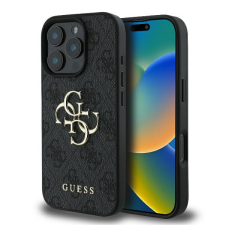 Guess GUHCP16X4GMGGR 4G Big Logo keménytok iPhone 16 Pro Max - fekete tok és táska