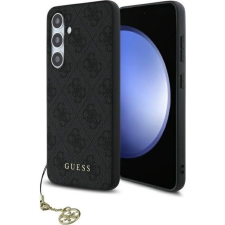 Guess GUHCS24FEGF4GGR Charm Tok Samsung Galaxy S24 FE - Szürke (GUHCS24FEGF4GGR) tok és táska