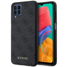 Guess GUHCSM33G4GFGR M33 5G M336 szürke keménytok 4G fém arany logó tok és táska
