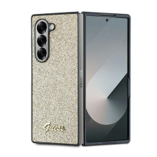 Guess GUHCZFD6HGGSHD 4G Glitter Script tok Samsung Galaxy Z Fold6 F956 - arany színű tok és táska