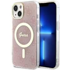 Guess GUHMP14MH4STP iPhone 14 Plus 6.7" rózsaszín keménytok 4G MagSafe tok és táska