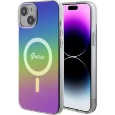 Guess GUHMP15SHITSK iPhone 15 6.1" Szivárványos Keménytok IML Irizáló Magsafe (GUE003212) tok és táska
