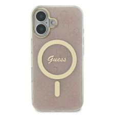 Guess GUHMP16LH4STP IML 4G MagSafe keménytok iPhone 16 Pro - rózsaszín tok és táska