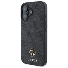 Guess GUHMP16SP4SM4MK 4G Small and Classic MagSafe-kompatibilis tok iPhone 16 - fekete tok és táska