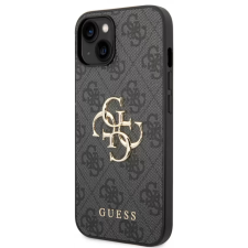 Guess Hátlaptok iPhone 15 Plus szürke mobiltelefon kellék