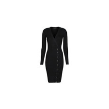 Guess Hosszú ruhák ES ALEXANDRA DRESS Fekete EU L női ruha