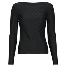 Guess Hosszú ujjú pólók LS SCOOP BACK NADENE Fekete EU XL női póló