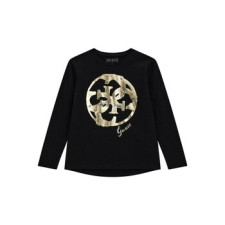 Guess Hosszú ujjú pólók LS T SHIRT Fekete 10 ans gyerek póló