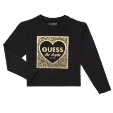 Guess Hosszú ujjú pólók LS T SHIRT Fekete 14 ans