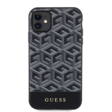 Guess iPhone 13 Guess PU G Cube MagSafe kompatibilis tok fekete tok és táska