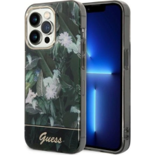 Guess Jungle Collection Apple iPhone 14 Pro Max hátlap tok, zöld (GUE2263) tok és táska