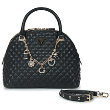 Guess Kézitáskák EVERLEE DOME SATCHEL Fekete Egy méret kézitáska és bőrönd