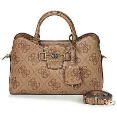 Guess Kézitáskák JANIE LOGO GIRLFRIEND SATCHEL Barna Egy méret