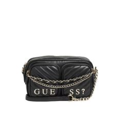  GUESS női fekete crossbody táska Cassie