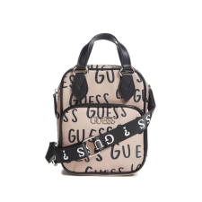 GUESS Női Hátizsák, Barna Nylon Crossbody kézitáska és bőrönd