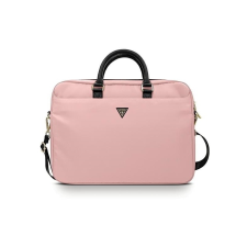 Guess Nylon Traiangle Logo 16" Notebook táska - Rózsaszín (GUE001008) számítógéptáska