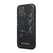 Guess PC/TPU Marble Apple iPhone 12 mini hátlap tok, fekete tok és táska