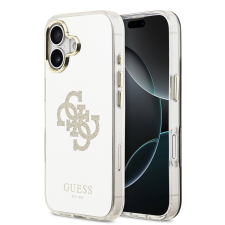 Guess PC/TPU Mirror 4G Glitter Logo MagSafe tok, iPhone 17 - arany tok és táska