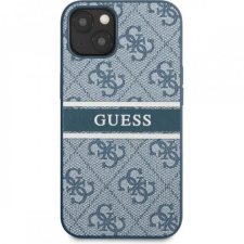 Guess Printed Stripe iPhone 13 Mini (5,4") kék hátlap tok tok és táska