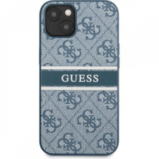 Guess Printed Stripe iPhone 13 Mini (5,4&quot;) kék hátlap tok tok és táska