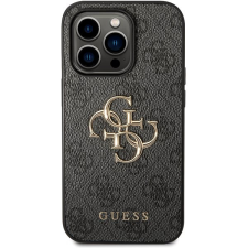Guess PU 4G Metal Logo iPhone 15 Pro Max szürke tok tok és táska