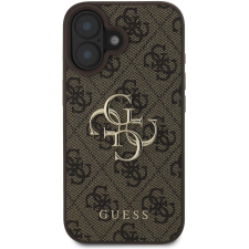 Guess PU 4G Metal Logo iPhone 16 Plus Brown tok (GUHCP16M4GMGBR) tok és táska