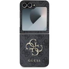  Guess PU 4G Metal Logo Samsung Galaxy Z Flip6 Grey tok (GUHCZF64GMGGR) tok és táska