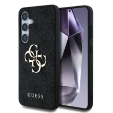 Guess PU 4G Metal Logo Samsung S931 Galaxy S25 hátlapvédő tok szürke (GUHCS25S4GMGGR) tok és táska