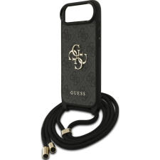 Guess PU 4G Metal Logo tok vállpánttal Apple iPhone Air fekete tok és táska