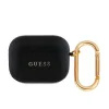 Guess PU Grained Classic Logo Apple AirPods 3 tok, fekete