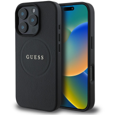 Guess PU Grained Classic Logo MagSafe iPhone 16 Pro Black tok (GUHMP16LPGHSMMK) tok és táska