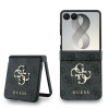  Guess PU Leather 4G Samsung Galaxy Z Flip 8 hátlap tok, MagSafe, szürke