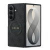  Guess PU Leather 4G Samsung Galaxy Z Fold 8 Ultra hátlap tok, MagSafe, fekete