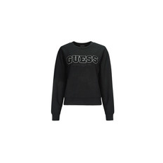 Guess Pulóverek CN EMBELLISHED LOGO Fekete EU XS