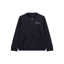 Guess Pulóverek ZIP UP HOODED ACTIVE TOP Tengerész 10 ans gyerek pulóver, kardigán