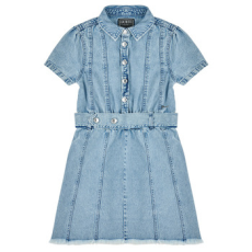Guess Rövid ruhák COTTON LIGHT DENIM Kék 12 ans