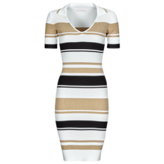 Guess Rövid ruhák EVIE STRIPED POLO DRESS Sokszínű EU M