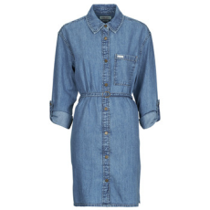 Guess Rövid ruhák GJ LS DENIM SHIRT Kék EU L
