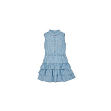 Guess Rövid ruhák LYOCELLE SLUB DENIM Kék 2 ans lányka ruha