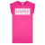 Guess Rövid ruhák STRETCH BABY TERRY SS DRESS Rózsaszín 10 ans