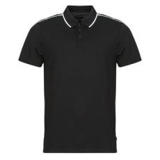 Guess Rövid ujjú galléros pólók GUESS QUATTO G TAPE Fekete EU M